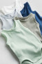 5-pack Cotton Bodysuits