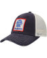 ფოტო #1 პროდუქტის Men's Navy, Cream Pabst Blue Ribbon Orville Snapback Hat