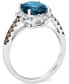 Кольцо Le Vian Amethyst & Diamond Dark Blue Topaz, 4 - фото #3