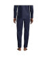 ფოტო #2 პროდუქტის Men's Poplin Pajama Pants