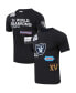 Фото #1 товара Men's Black Las Vegas Raiders Championship T-shirt