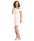 ფოტო #3 პროდუქტის Women's Ruffled Off-The-Shoulder Sheath Dress