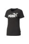 Фото #1 товара Ess+ Animal Tee - Kadın Siyah T-Shirt
