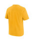 Фото #3 товара Jordan Big Boys and Girls Gold Denver Nuggets Essential Jumpman Logo T-Shirt