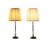 Фото #2 товара Настольная лампа Home ESPRIT Белый Бежевый Металл 25 W 220 V 20 x 20 x 43 cm (2 штук)