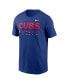 ფოტო #2 პროდუქტის Men's Royal Chicago Cubs Take Me Out To The Ballgame Hometown T-shirt