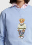 Фото #3 товара Polo Ralph Lauren Bear Men's Sweatshirt Blue size XS 303972