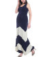 ფოტო #3 პროდუქტის Maternity Sally Abstract Maxi Dress