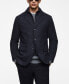 Фото #1 товара Men's Quilted Wool Jacket
