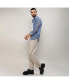 ფოტო #6 პროდუქტის Men's Prussian Blue Gauzy Heathered Shirt