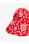 Фото #4 товара Аксессуары Koton шапка Bucket с цветочным узором