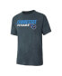 ფოტო #3 პროდუქტის Men's Navy, Charcoal Tennessee Titans Meter T-shirt and Shorts Sleep Set