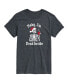 ფოტო #1 პროდუქტის Men's Christmas Skeleton Short Sleeve T-shirt