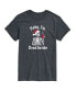 Фото #1 товара Men's Christmas Skeleton Short Sleeve T-shirt