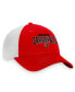 Men's Red, White Louisville Cardinals Breakout Trucker Snapback Hat