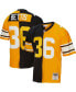 Men's Jerome Bettis Black and Gold Pittsburgh Steelers 1996 Split Legacy Replica Jersey