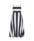 ფოტო #3 პროდუქტის Plus Size Simone Stripe Maxi Dress