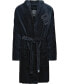 ფოტო #1 პროდუქტის Men's Modern Cut Cotton Bathrobe