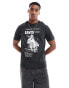 Levi's archive longer wear print relaxed fit t-shirt in black