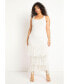 ფოტო #2 პროდუქტის Plus Size Fringe Sweater Dress