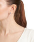 ფოტო #2 პროდუქტის Crystal Cupcake Stud Earrings in Sterling Silver, Created for Macy's