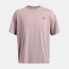 ფოტო #4 პროდუქტის UNDER ARMOUR Heavyweight Oversized Logo Wash short sleeve T-shirt