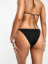 Фото #3 товара Weekday Cala bikini bottom in black