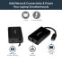 Фото #7 товара USB C to Gigabit Ethernet Adapter/Converter w/PD 2.0 - 1Gbps USB 3.1 Type C to RJ45/LAN Network w/Power Delivery Pass Through Charging - TB3 Compatible/ MacBook Pro Chromebook - Wired - USB Type-C - Ethernet - 5000 Mbit/s - Black