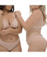 Фото #3 товара Plus Size Nude Shade Wireless Comfort Mesh Racerback Bra