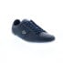 Фото #3 товара Lacoste Nivolor 0721 1 P Cma Mens Blue Leather Lifestyle Sneakers Shoes