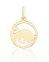 Фото #1 товара Gold-plated Taurus sign pendant SVLP1080X61GOBY