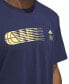 Фото #3 товара Men's Worldwide Hoops City Graphic T-Shirt