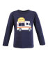 Baby Boys Long Sleeve T-Shirts, Fun Food