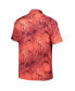 Фото #2 товара Men's Crimson Alabama Crimson Tide Big and Tall Coast Luminescent Fronds Island Zone Button-Up Camp Shirt