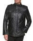 Фото #2 товара Men's Faux Leather Four Pocket Field Jacket