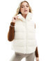 Фото #1 товара Barbour International Maguire zip gilet in white