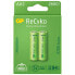 Фото #1 товара GP BATTERIES ReCyko LR06 2600mAh AA Rechargeable Batteries 2 Units