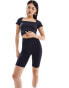 Фото #1 товара ASOS 4505 8 inch seamless rib short in navy