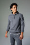 Fit Standart Fit Kapüşonlu Sweatshirt