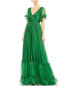 Фото #1 товара Mac Duggal A-Line Gown Women's 4