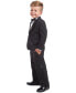 Фото #6 товара 4-Piece Tuxedo Suit, Shirt & Bowtie, Little Boys