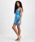 ფოტო #4 პროდუქტის Women's Sequin Embellished Sleeveless Bodycon Dress