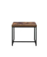 Фото #2 товара Bob End Table in Weathered Oak & Black