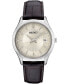 Фото #1 товара Наручные часы Timex M79 Automatic Silver-Tone Stainless Steel Bracelet Watch 40 mm.