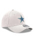 Фото #2 товара Men's White Dallas Cowboys Logo 39THIRTY Flex Hat