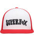 Фото #3 товара Big Boys and Girls White, Red Super Trik Snapback Hat