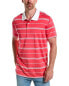 Brooks Brothers Golf Stripe Polo Shirt Men's Red Xxl