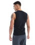 Фото #3 товара ASOS 4505 brushed finish muscle fit training tank in black