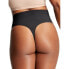 Фото #2 товара Yummie 261233 Women's Kenna Mid Waist Shaping Thong Black Underwear Size M
