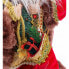 Фото #2 товара Новогоднее украшение Красный Разноцветный Пластик полистоун Ткань 45 cm